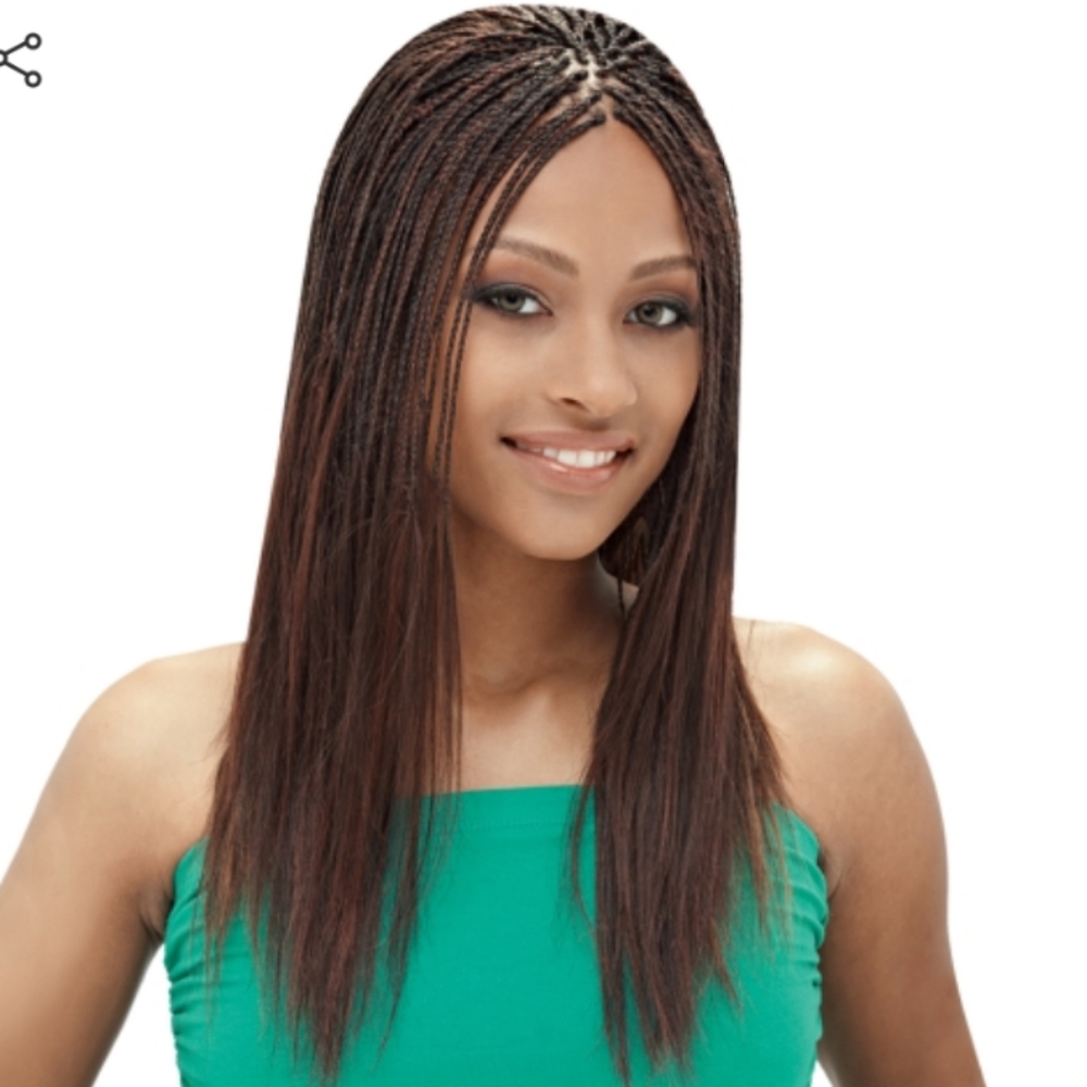 Janet Collection Yaky Braiding Hair Burgundy Ombre
